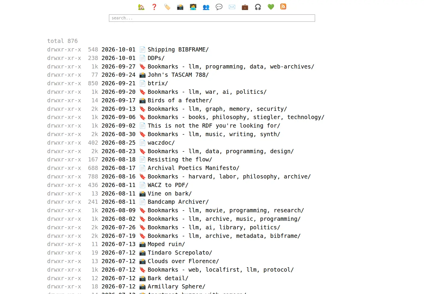 Screenshot of inkdroid.org