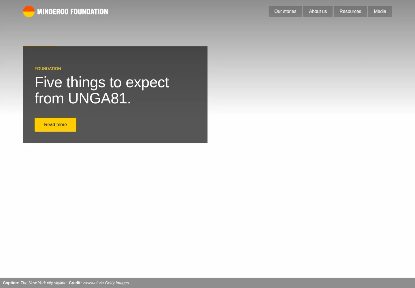 Screenshot of minderoo.org
