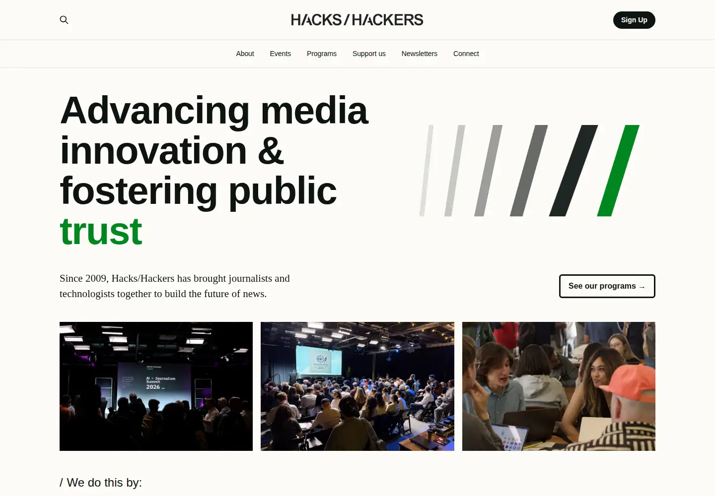 Screenshot of hackshackers.com