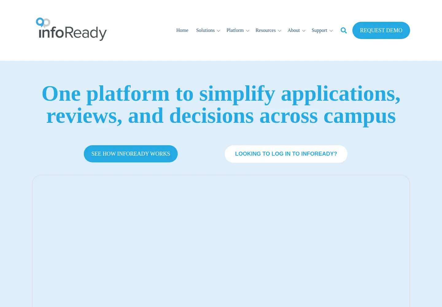 Screenshot of infoready4.com