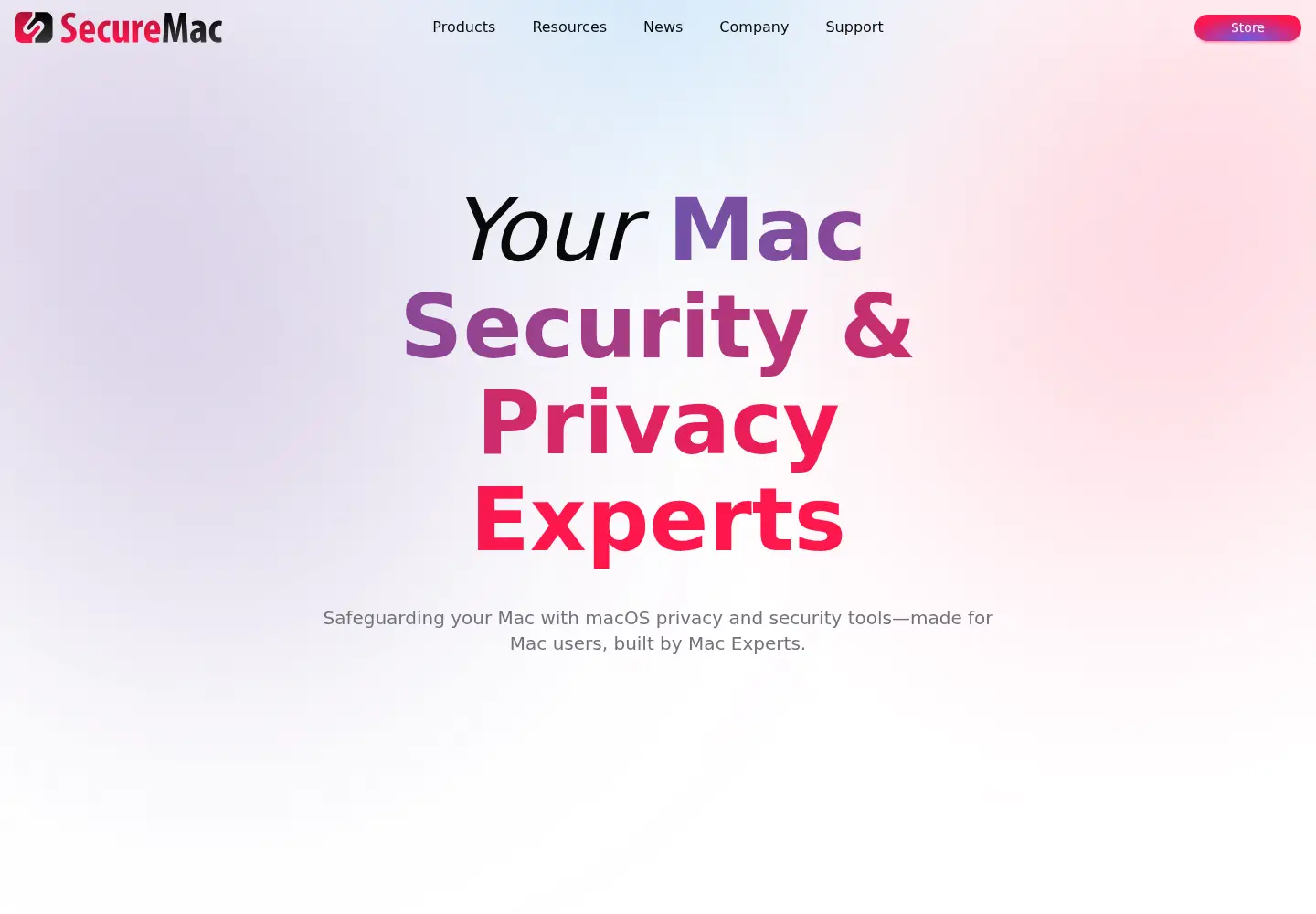 Screenshot of securemac.com