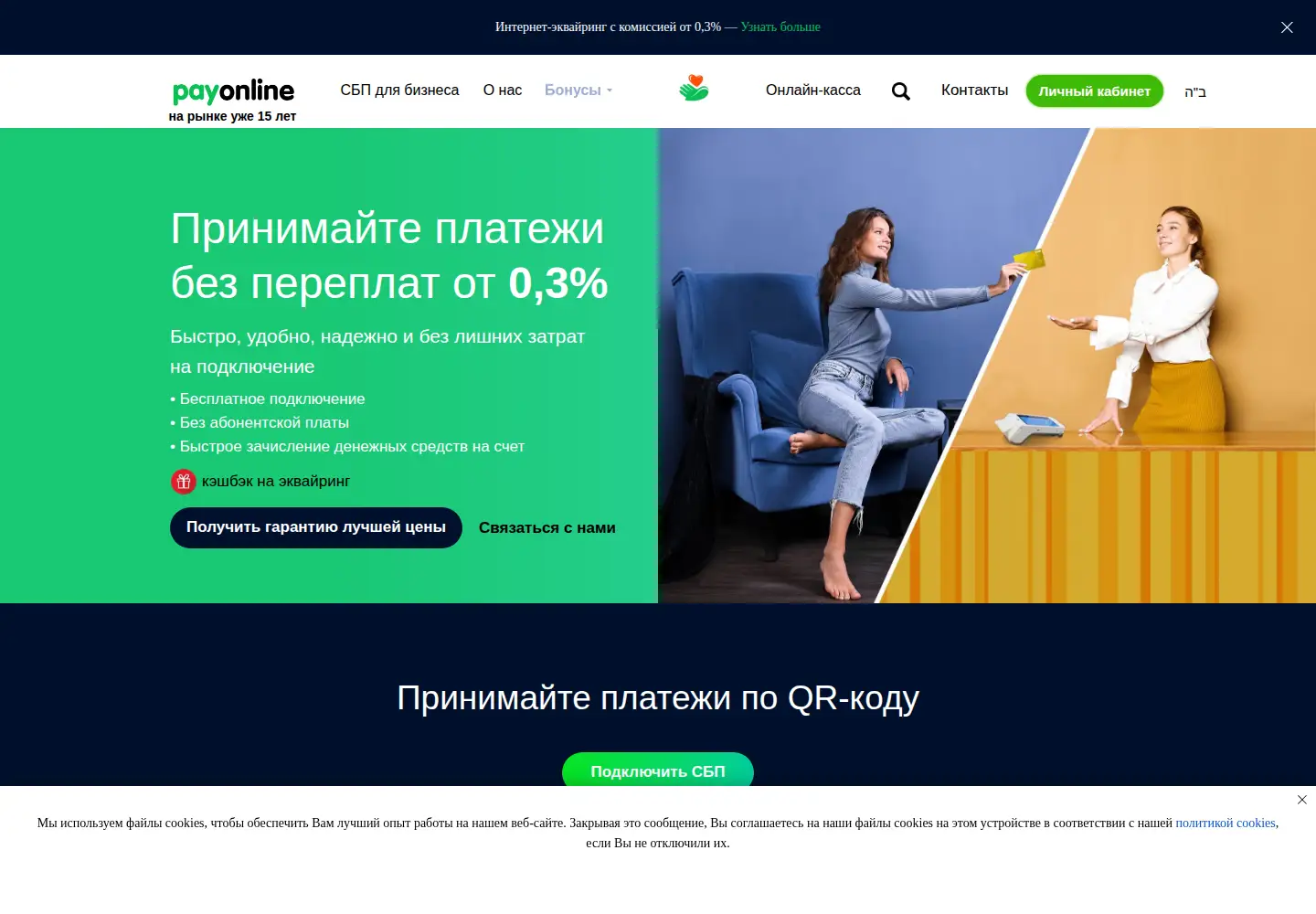 Screenshot of payonline.ru
