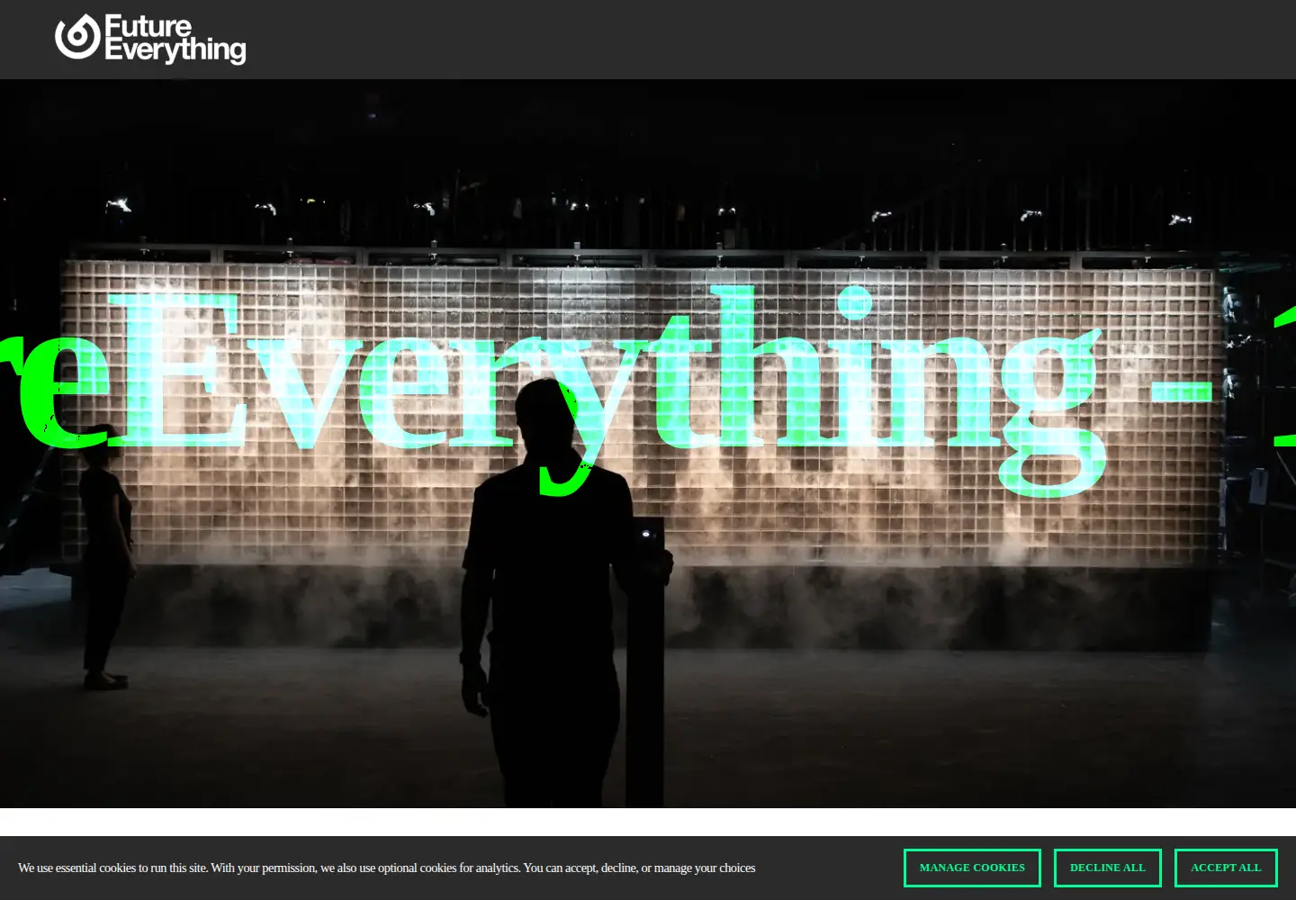 Screenshot of futureeverything.org