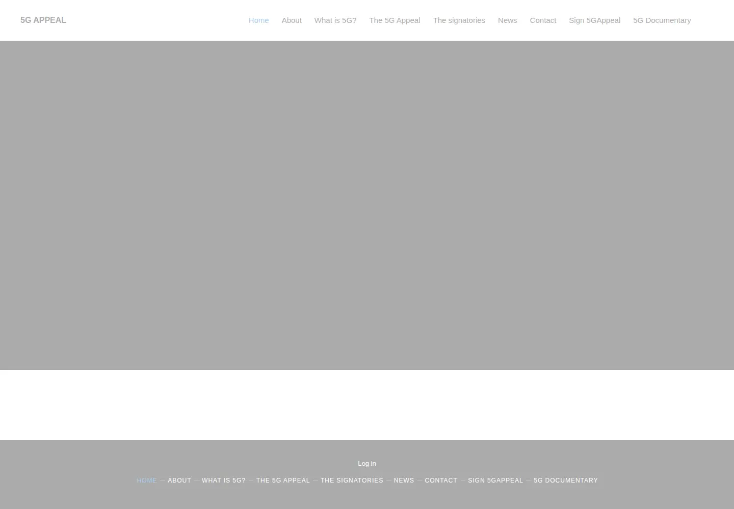 Screenshot of 5gappeal.eu