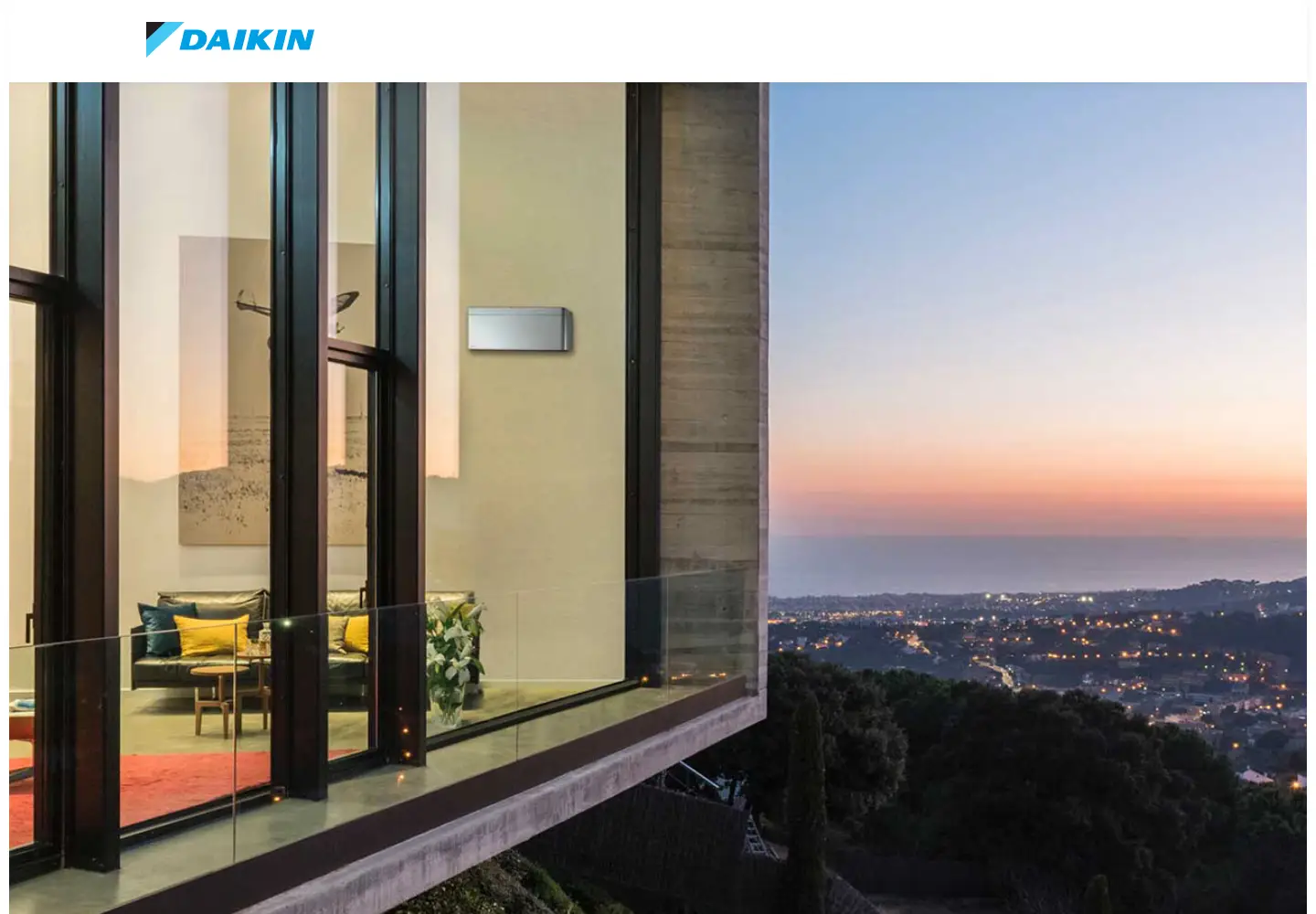 Screenshot of daikin.eu
