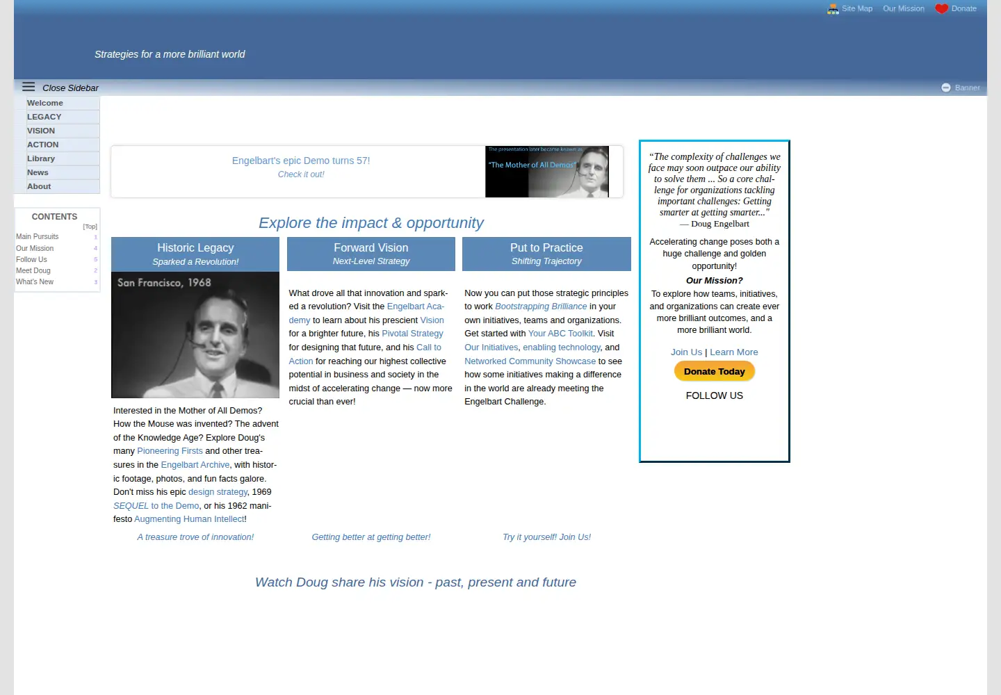 Screenshot of bootstrap.org