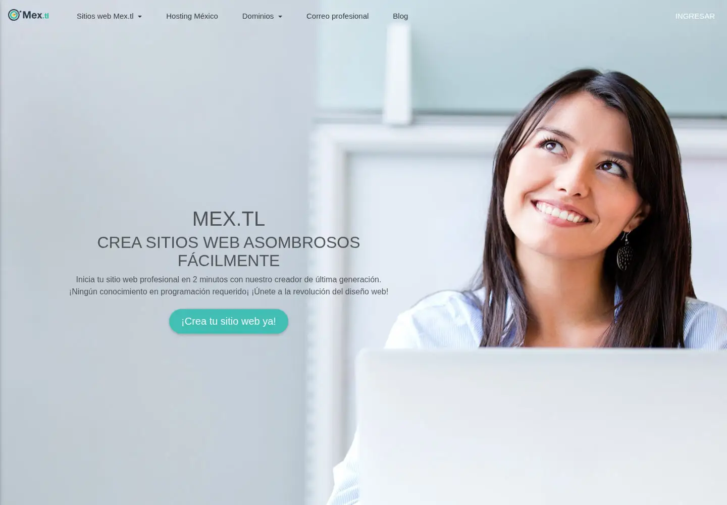 Screenshot of mex.tl