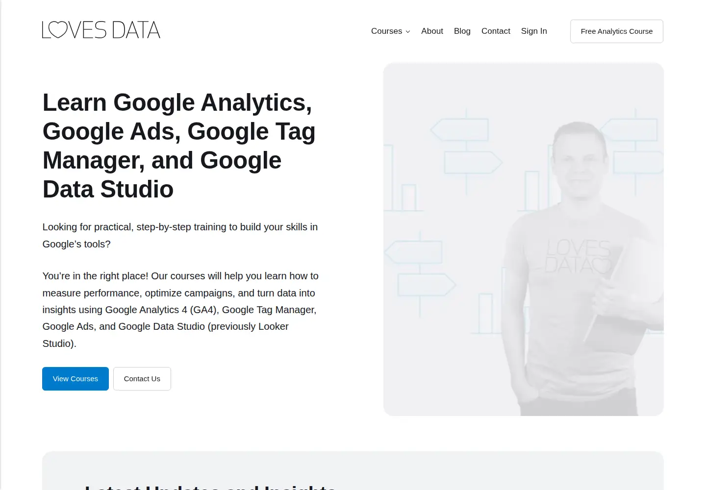 Screenshot of lovesdata.com