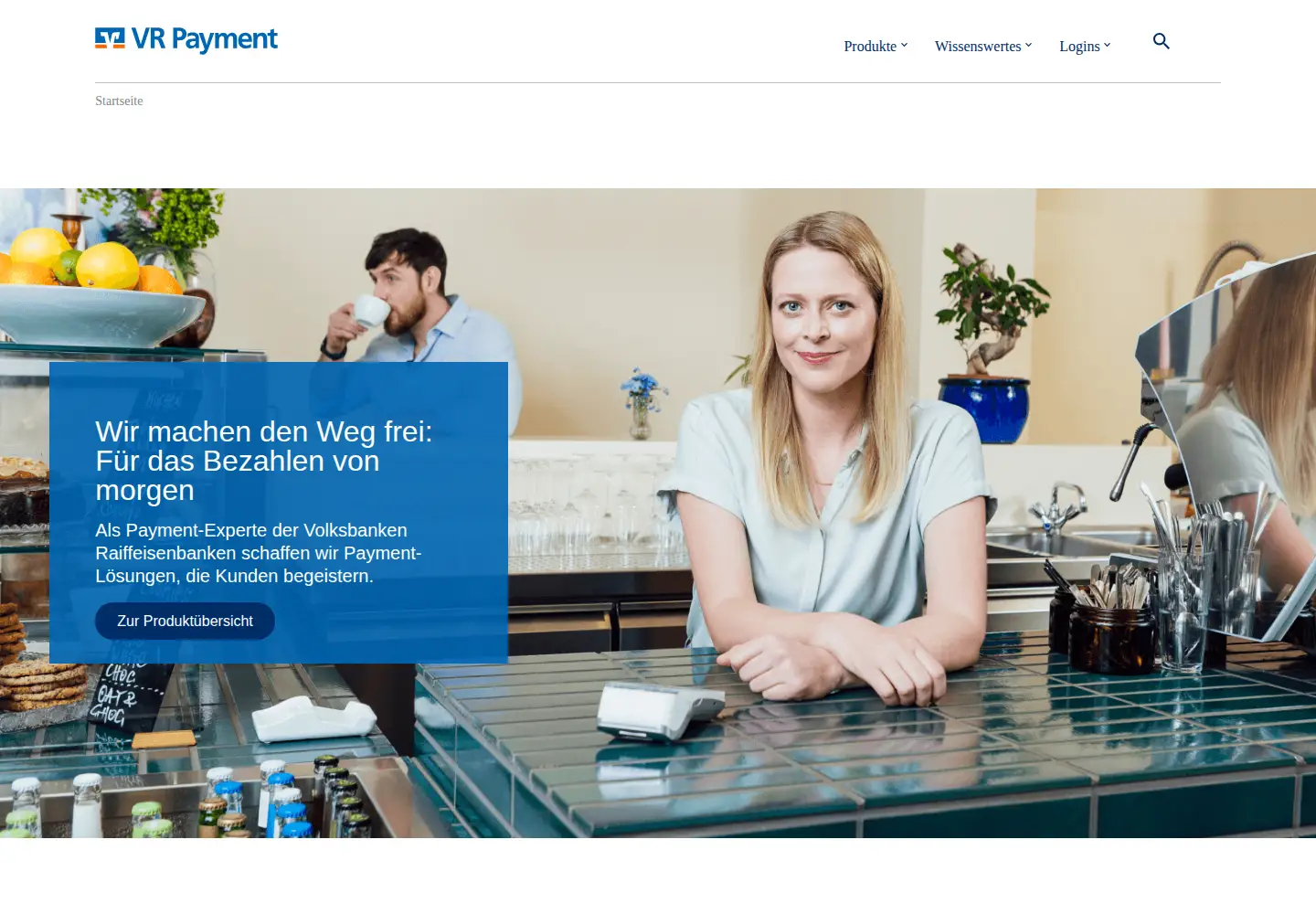 Screenshot of vr-payment.de