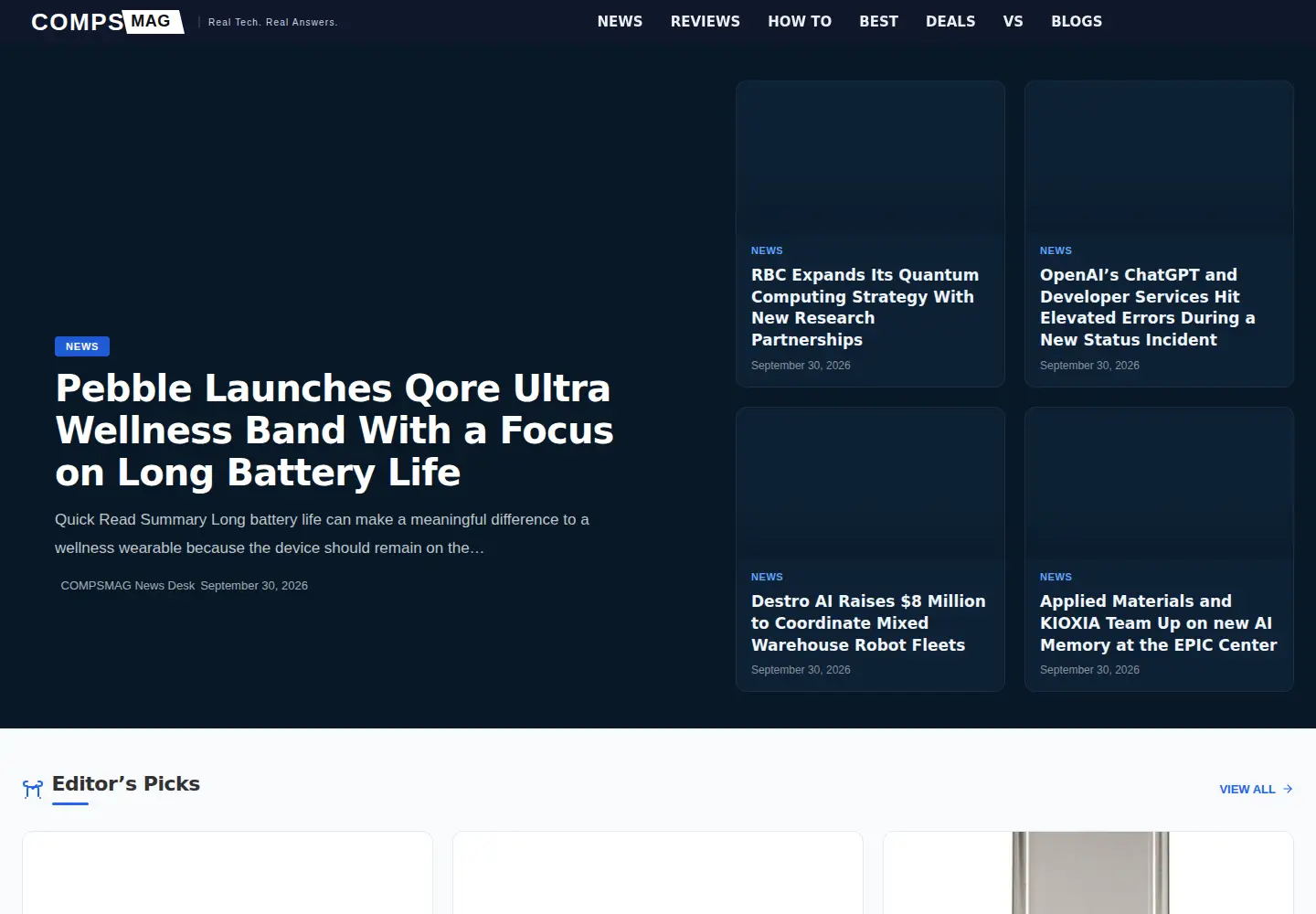 Screenshot of compsmag.com