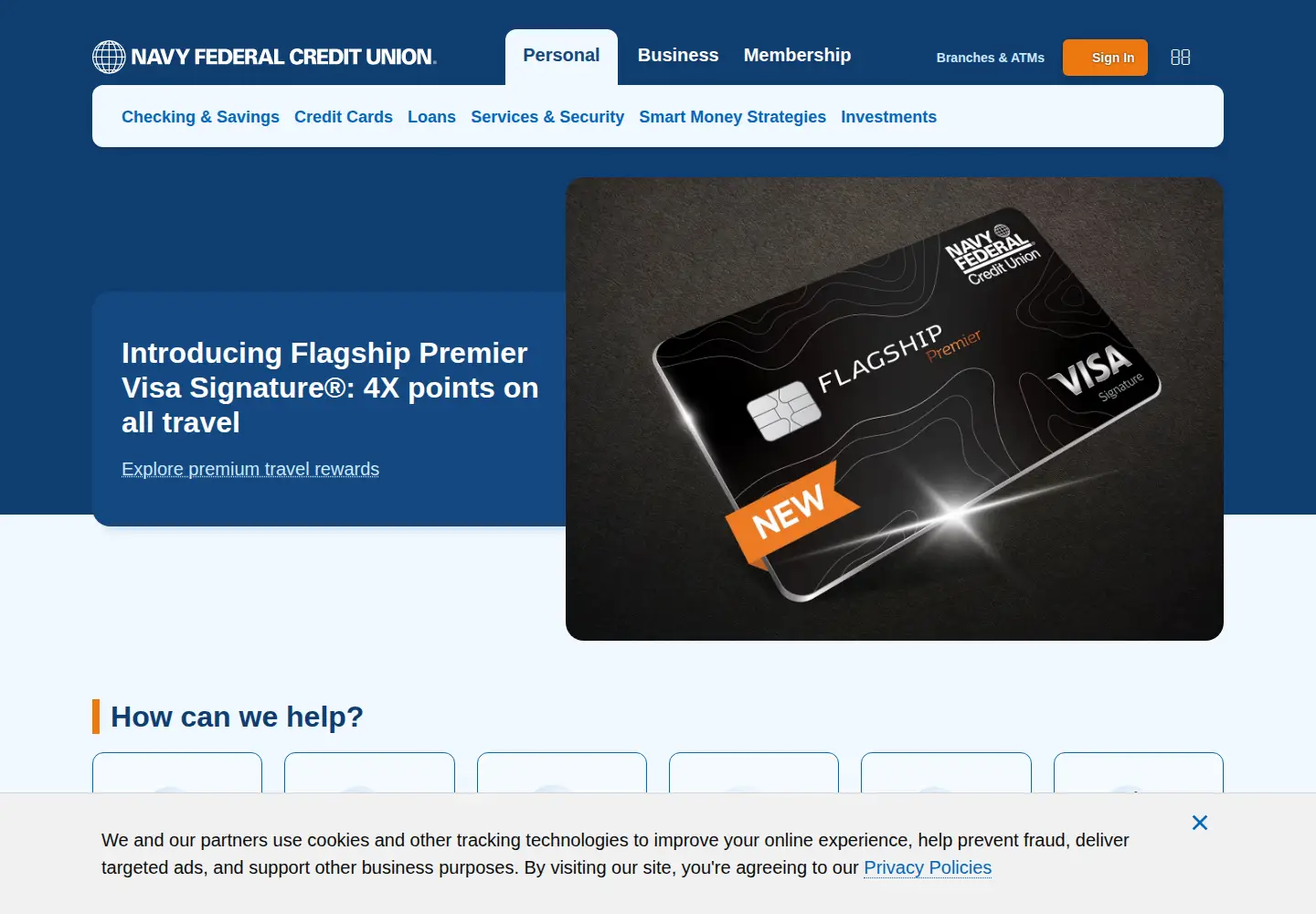 Screenshot of navyfederal.org