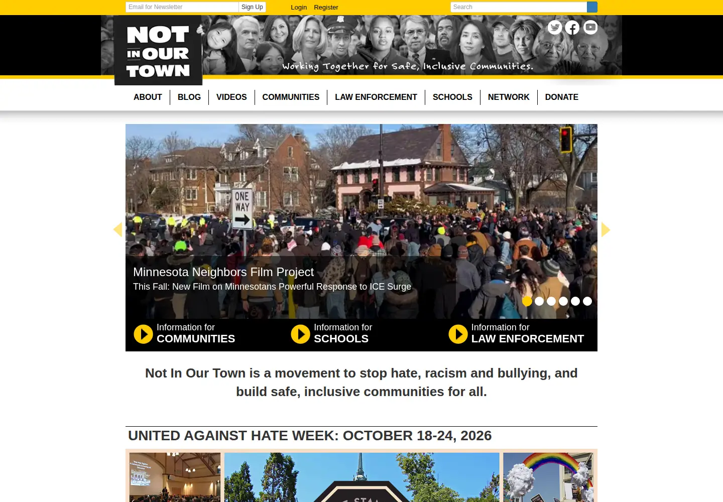 Screenshot of niot.org