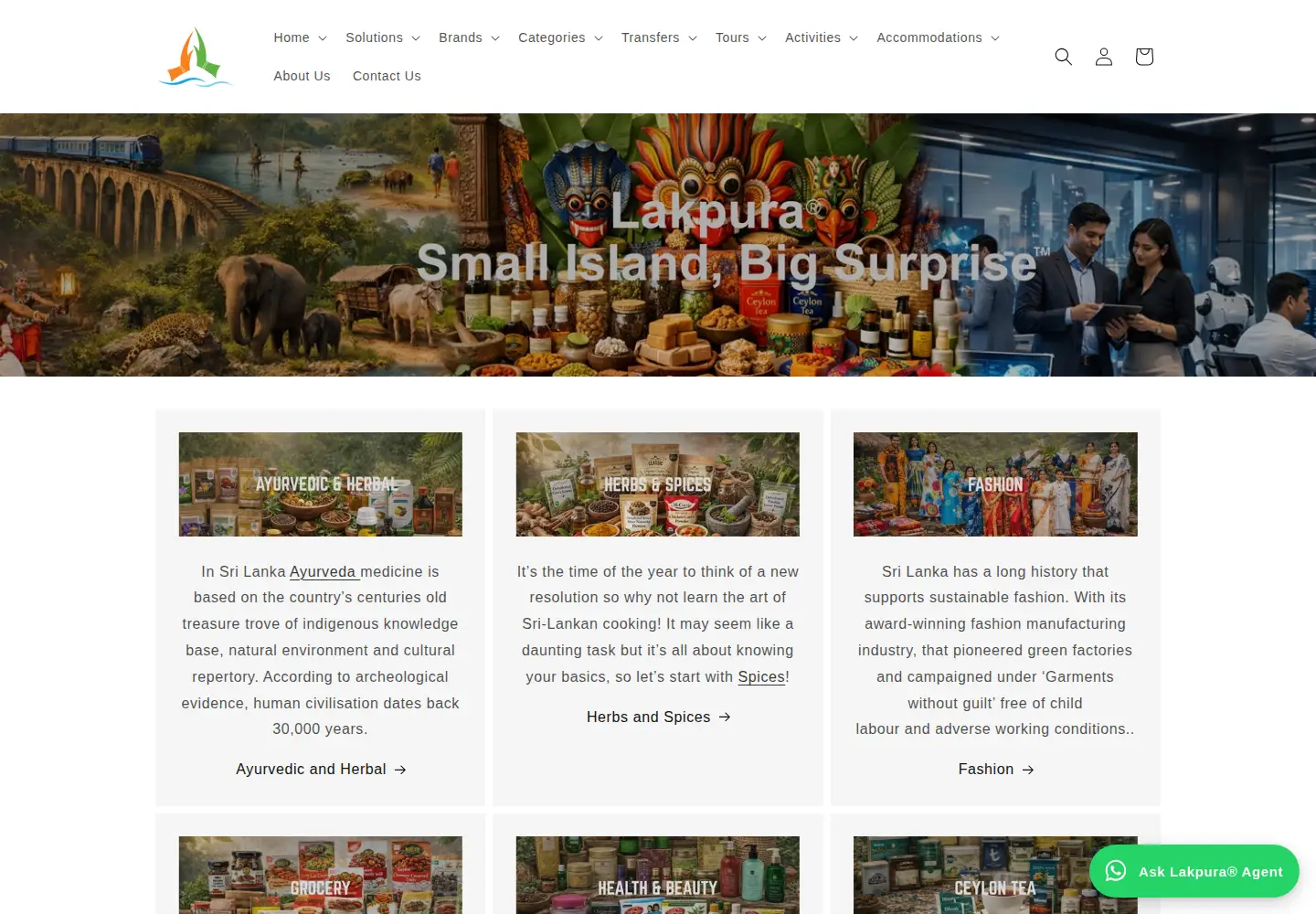 Screenshot of lakpura.com