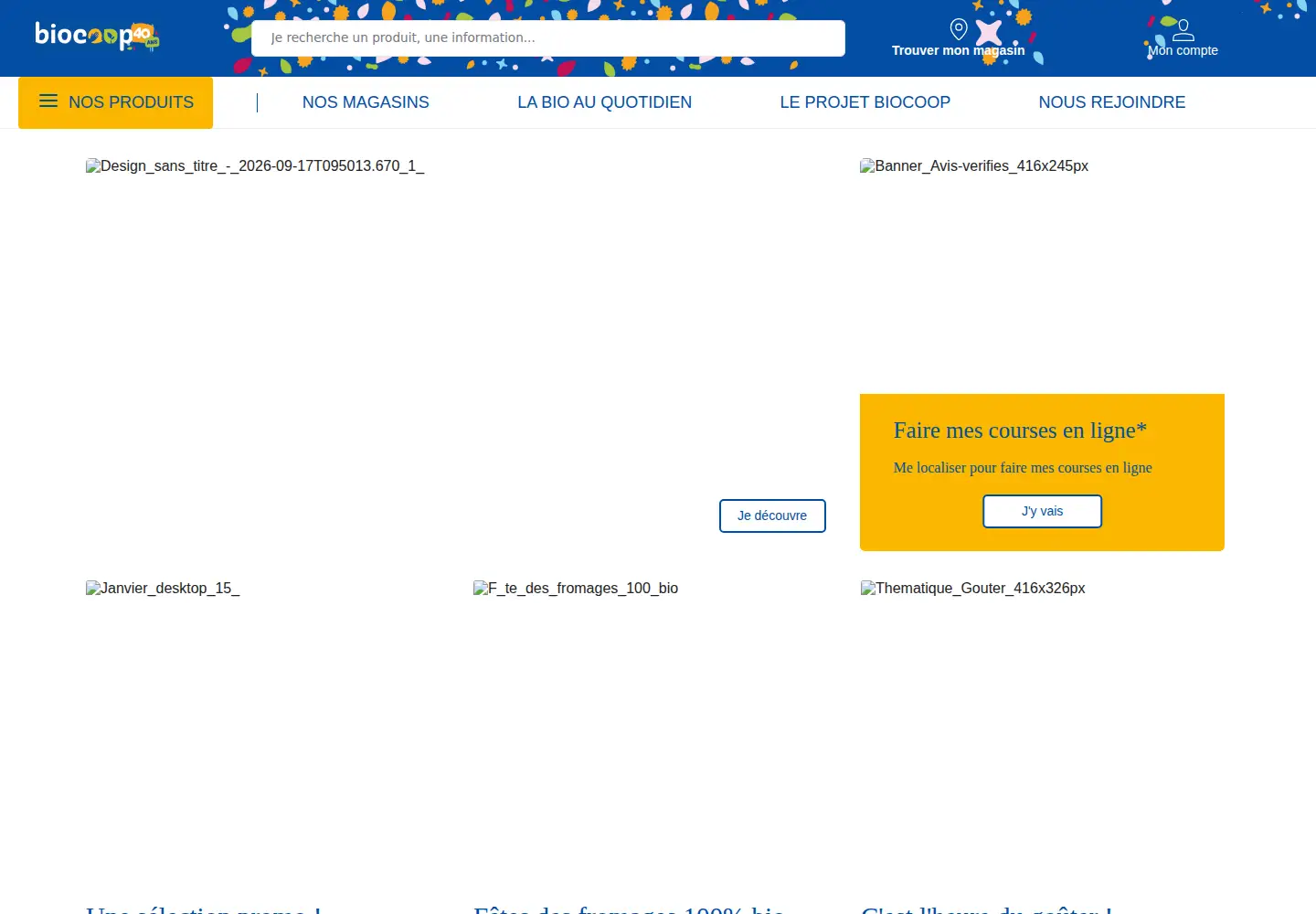Screenshot of biocoop.fr
