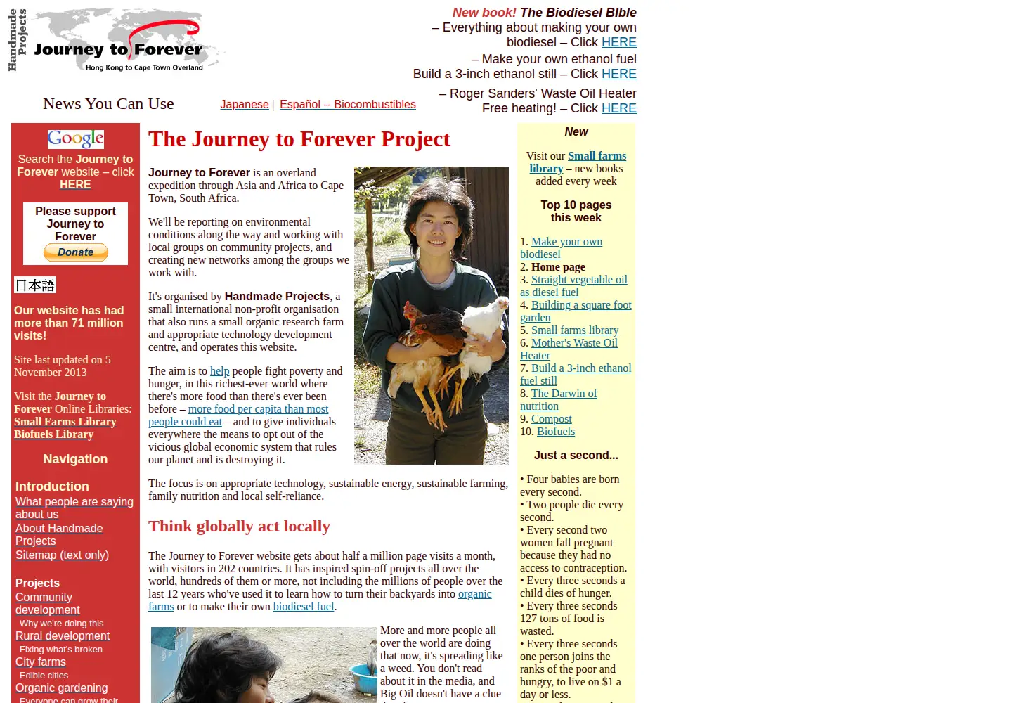 Screenshot of journeytoforever.org