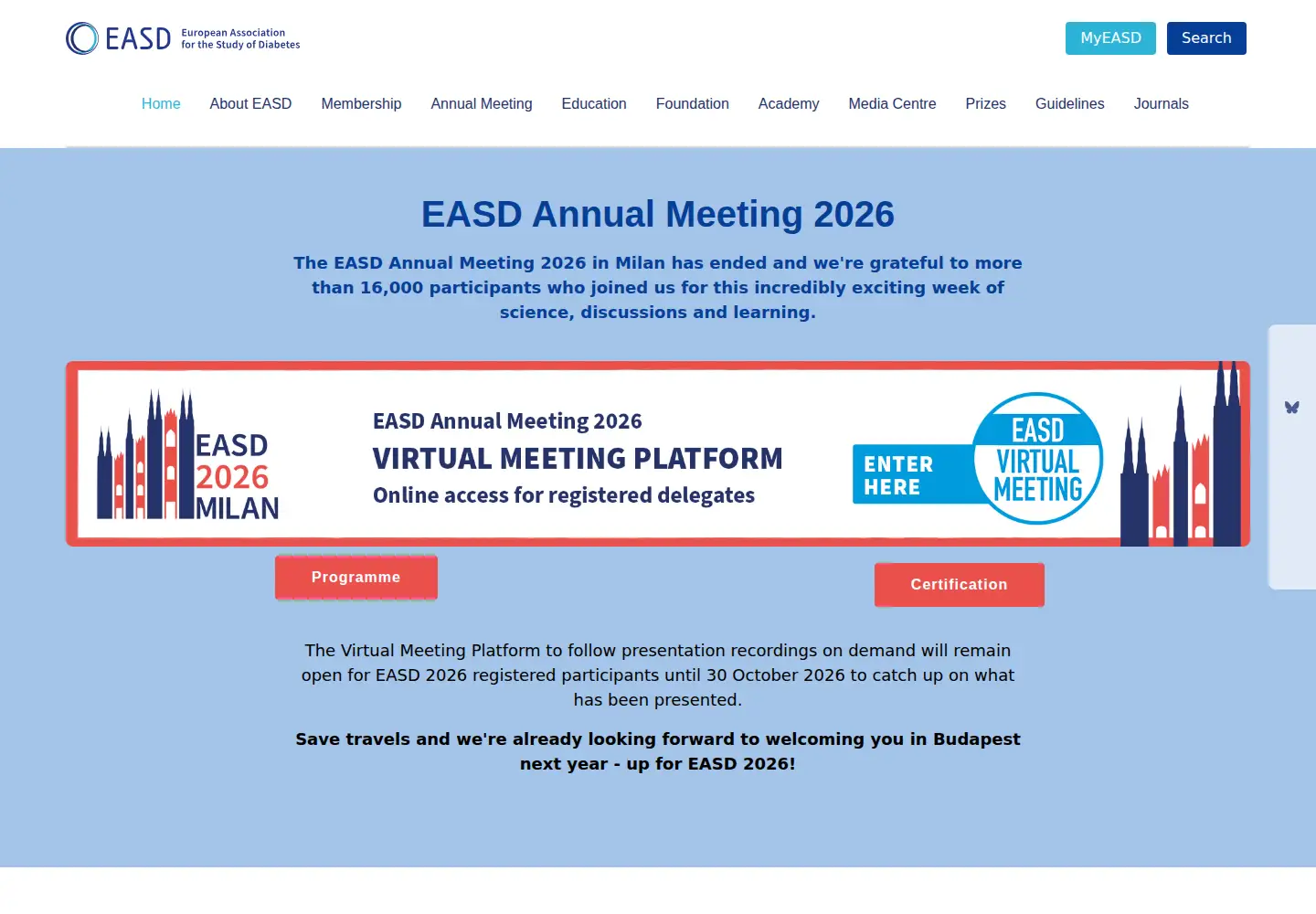 Screenshot of easd.org