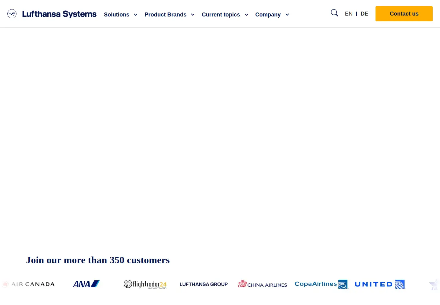 Screenshot of lhsystems.com