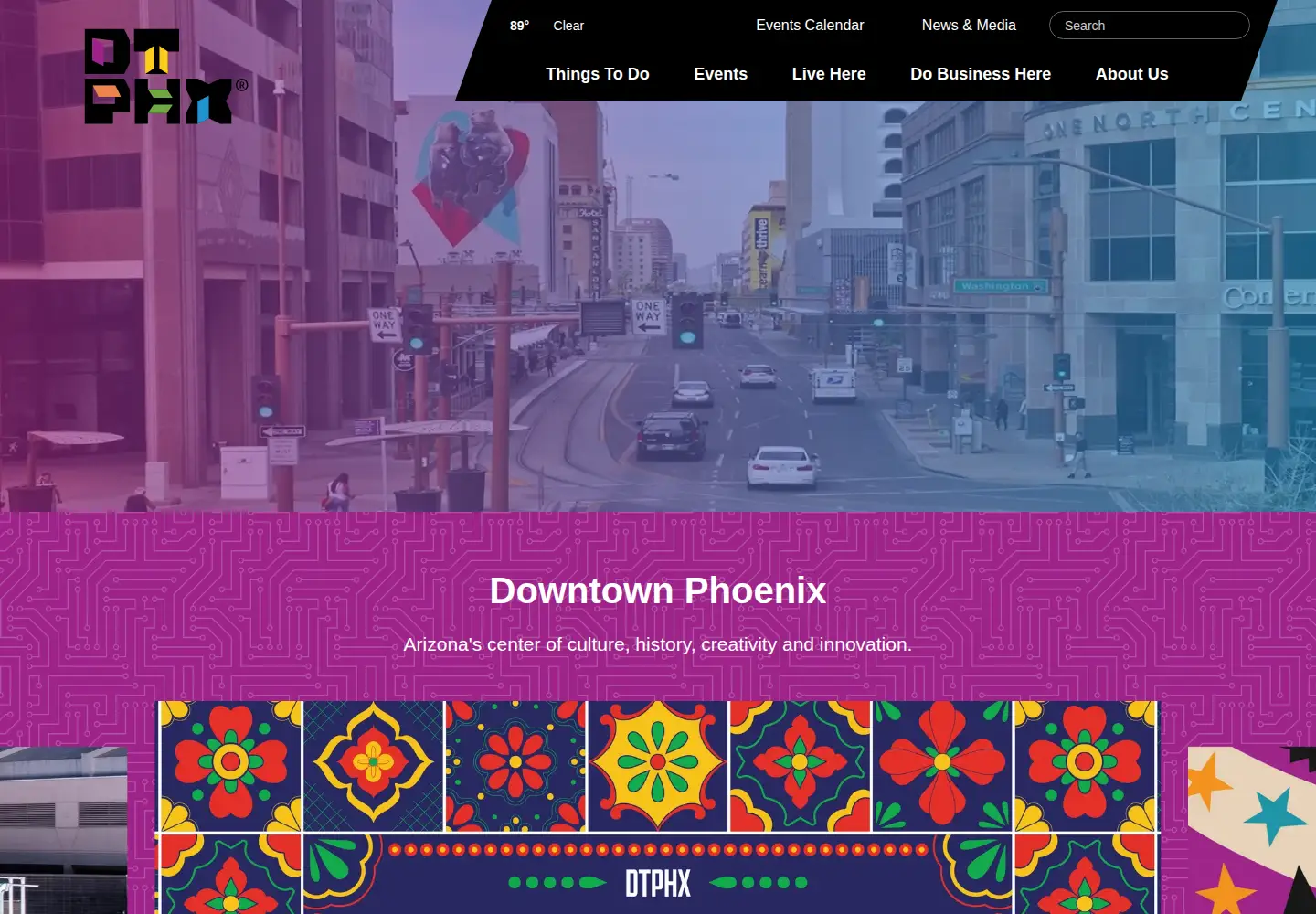 Screenshot of dtphx.org
