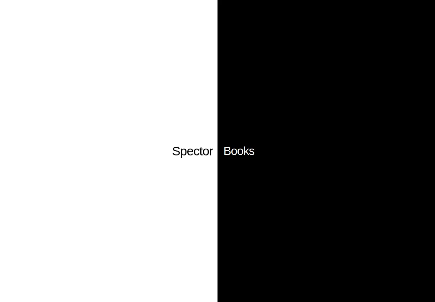 Screenshot of spectorbooks.com
