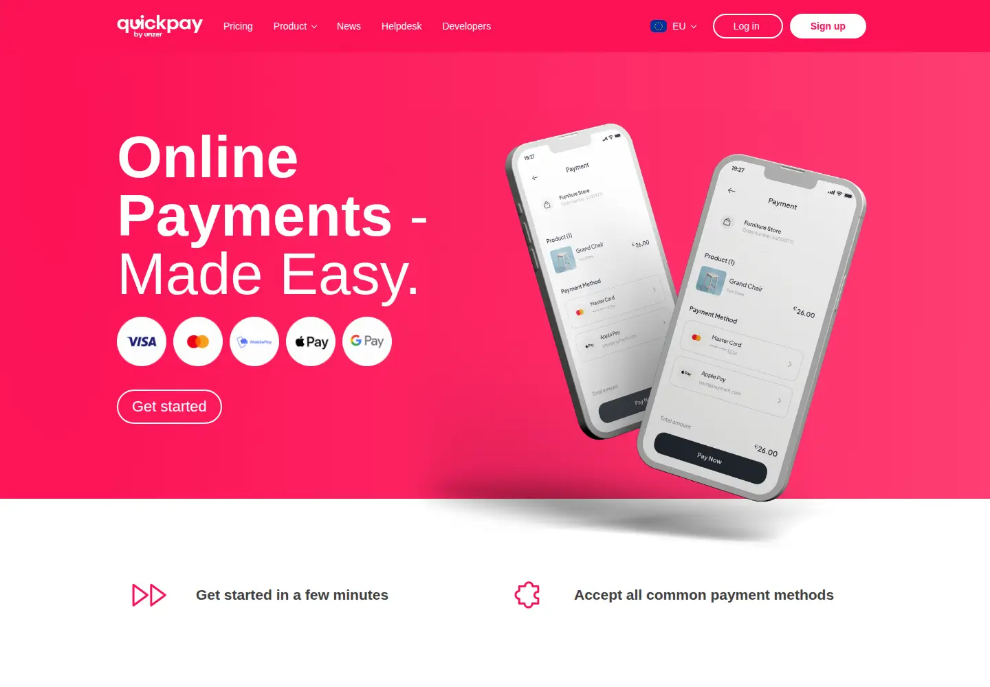 Screenshot of quickpay.net