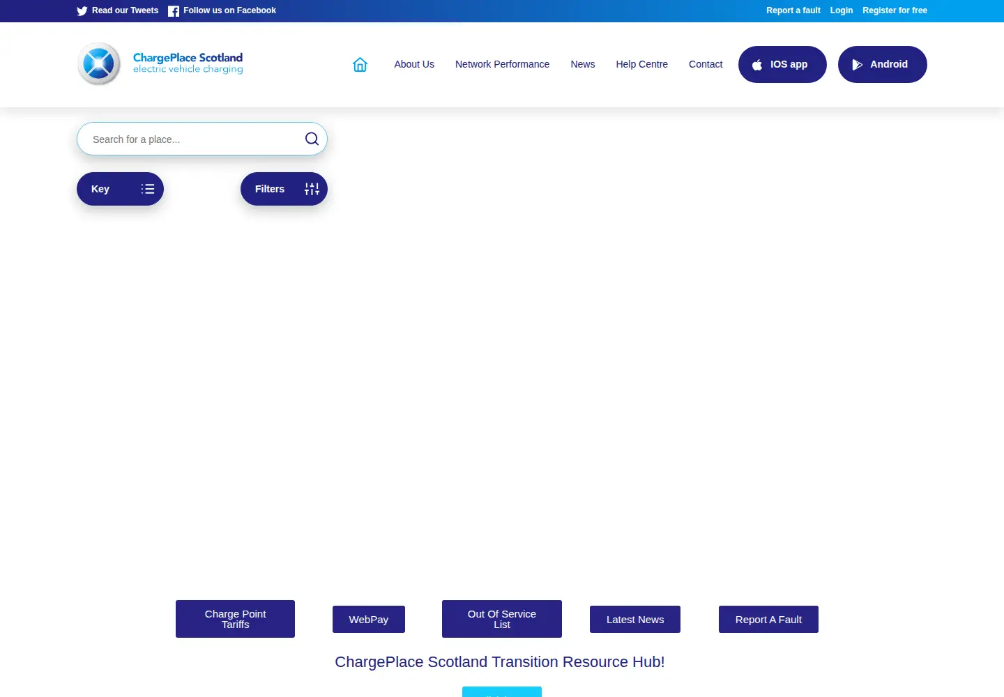 Screenshot of chargeplacescotland.org