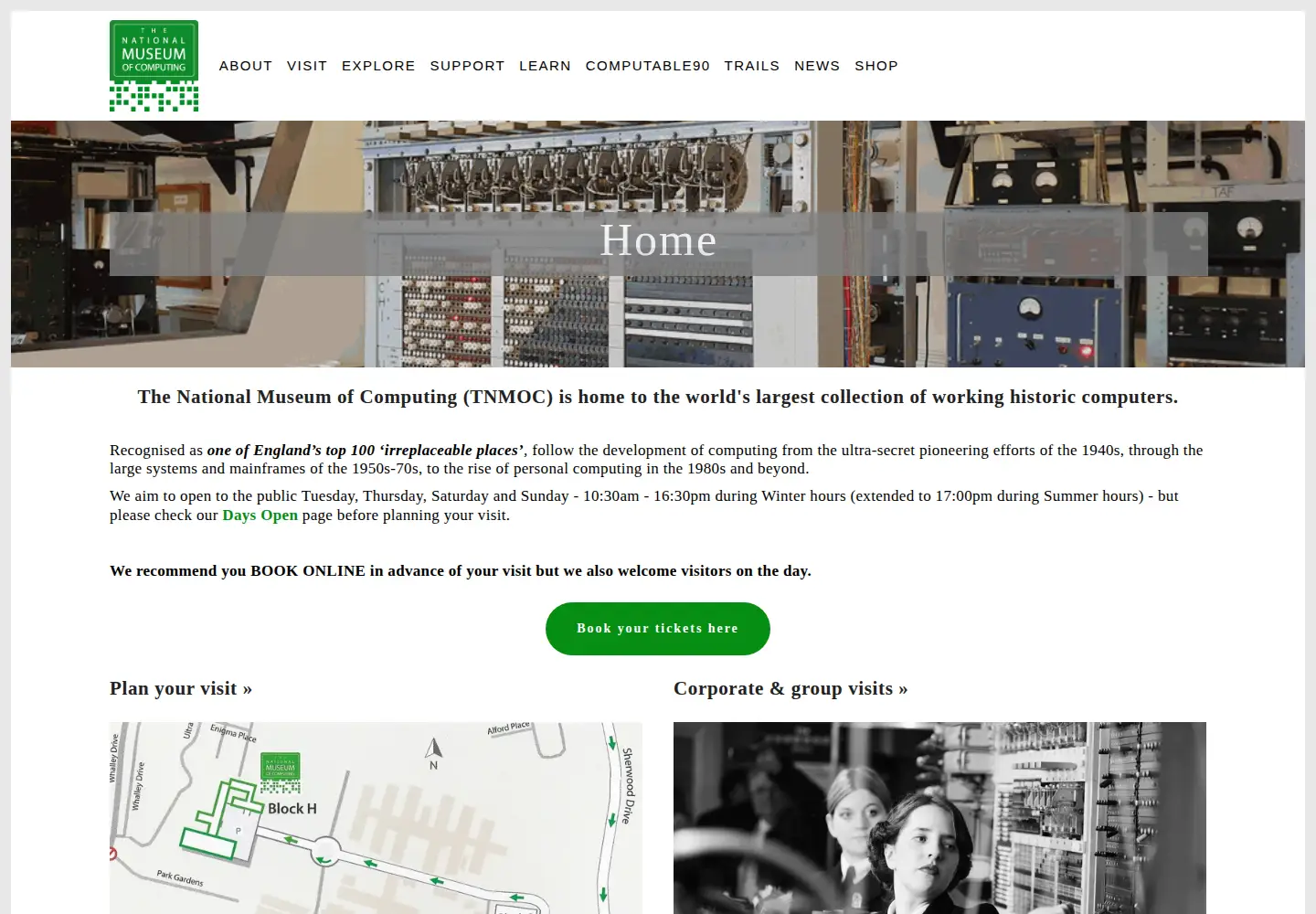 Screenshot of tnmoc.org