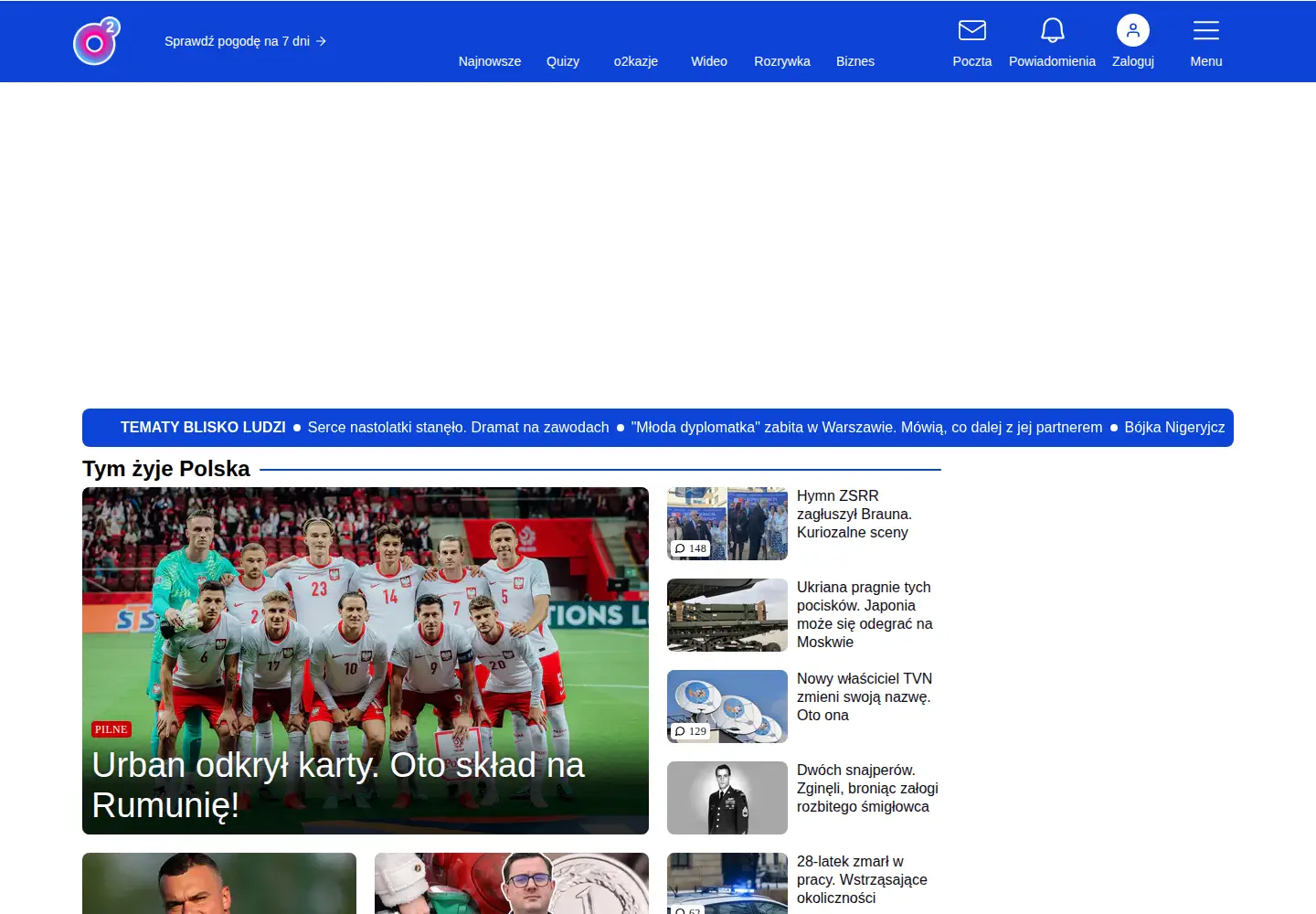 Screenshot of o2.pl