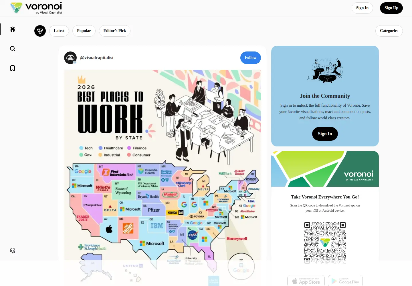 Screenshot of voronoiapp.com
