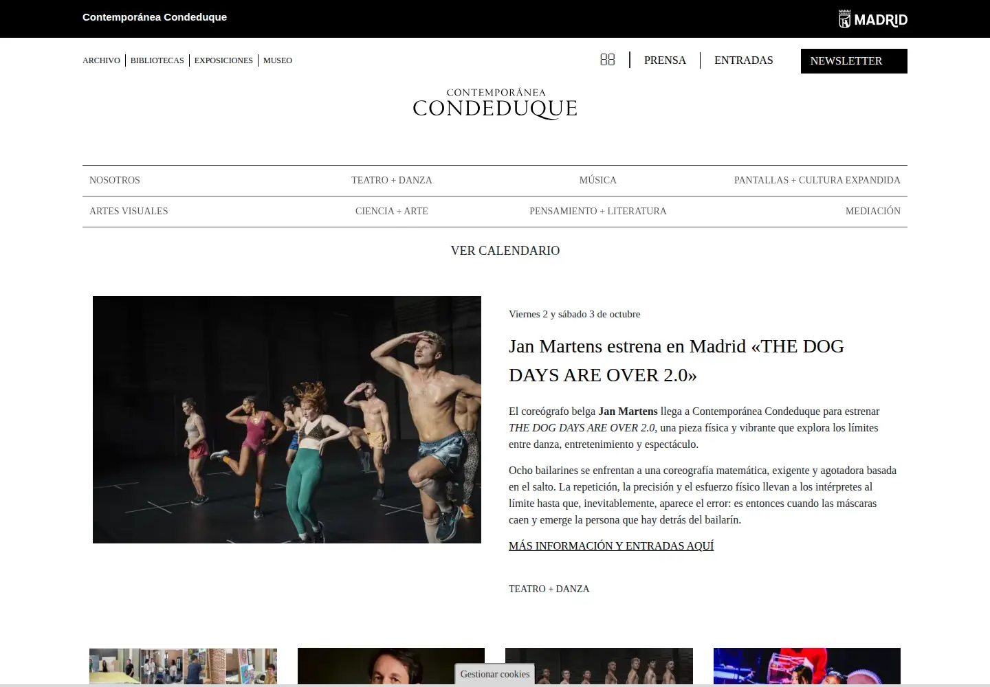 Screenshot of condeduquemadrid.es