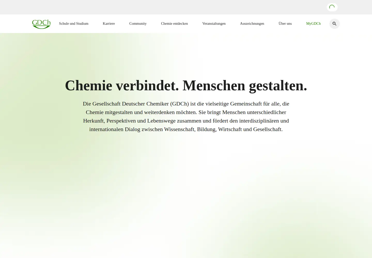 Screenshot of gdch.de