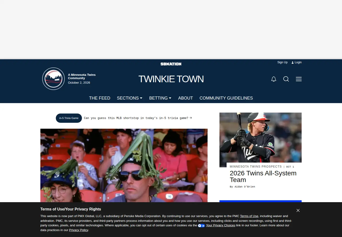 Screenshot of twinkietown.com