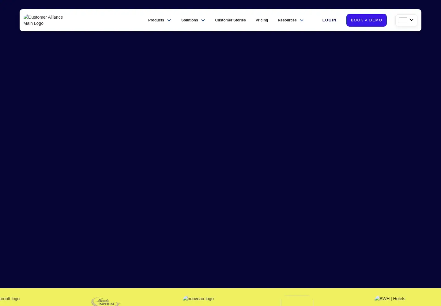 Screenshot of customer-alliance.com