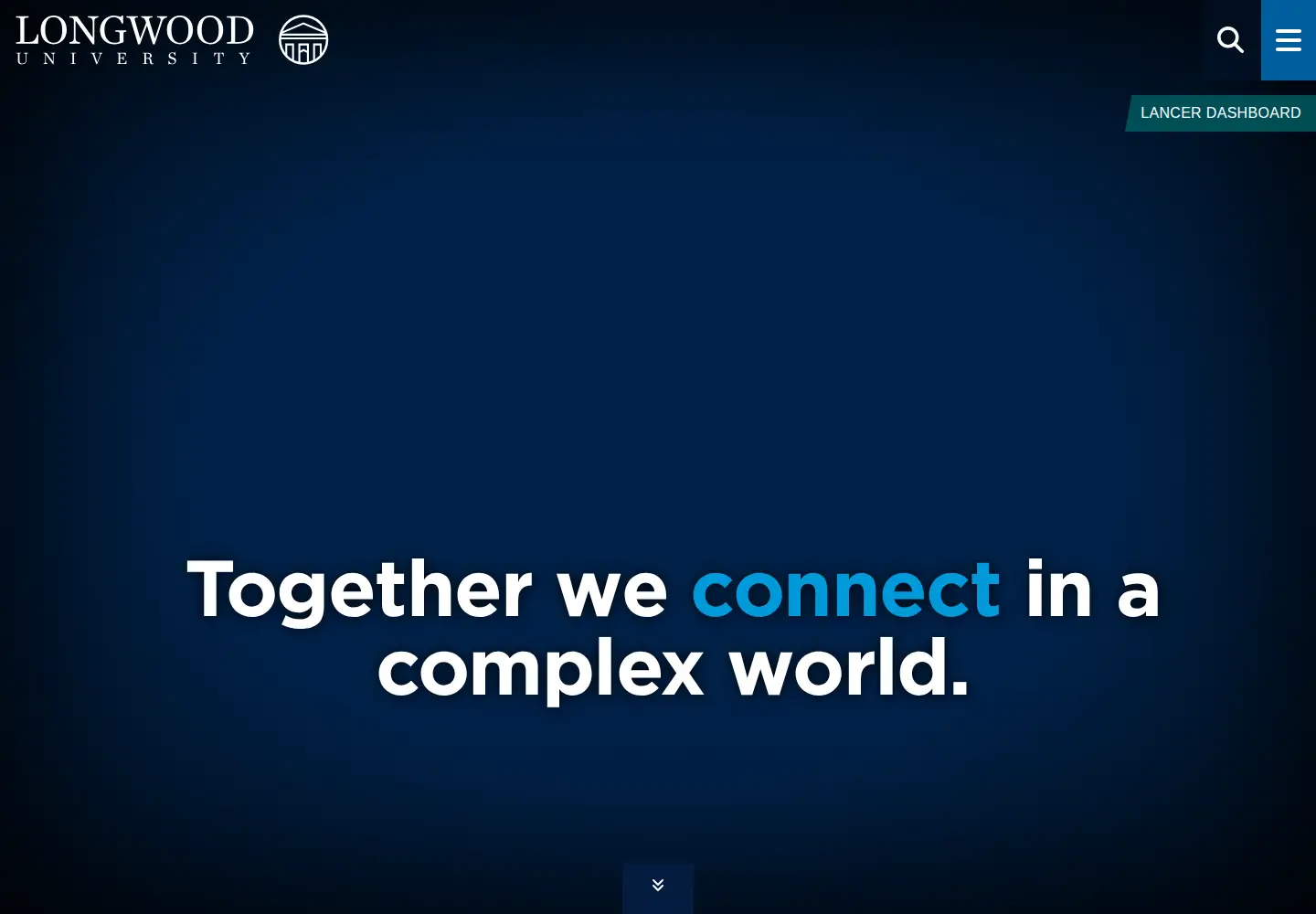 Screenshot of longwood.edu