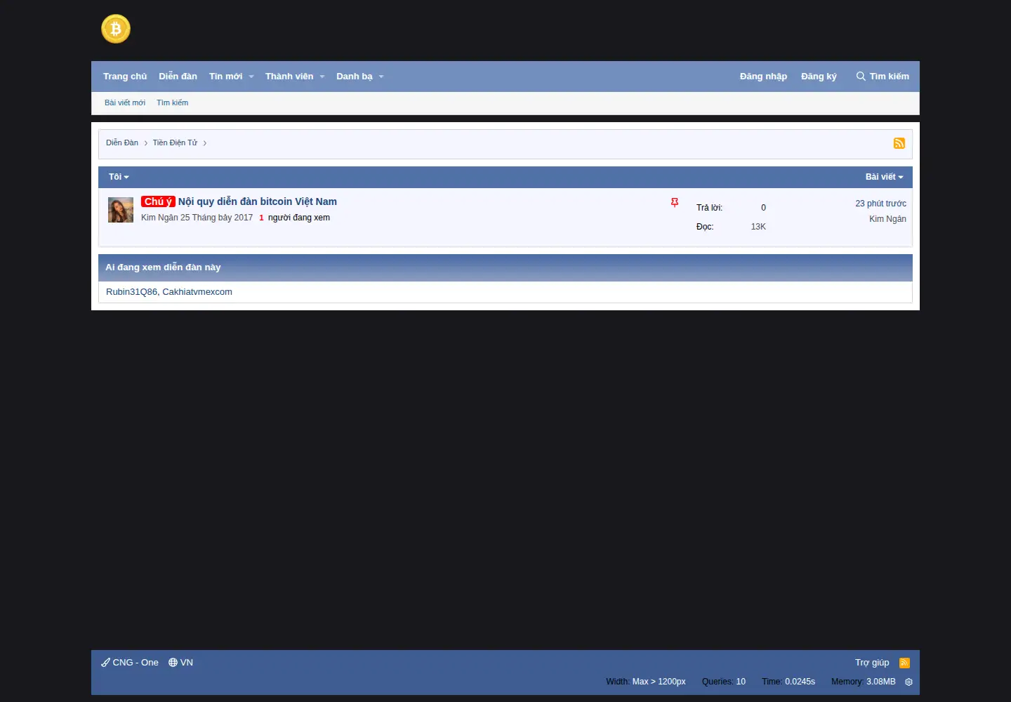 Screenshot of vnbit.org