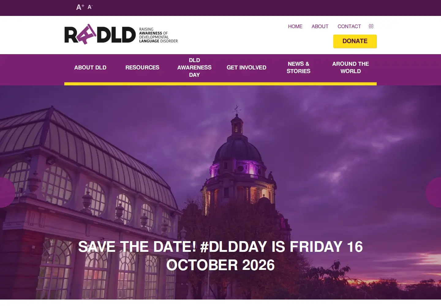 Screenshot of radld.org