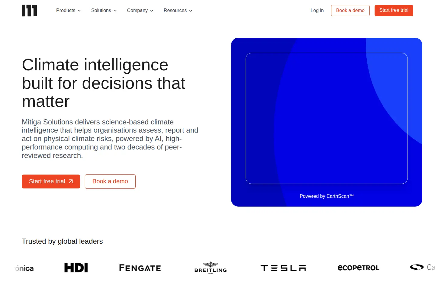 Screenshot of mitigasolutions.com