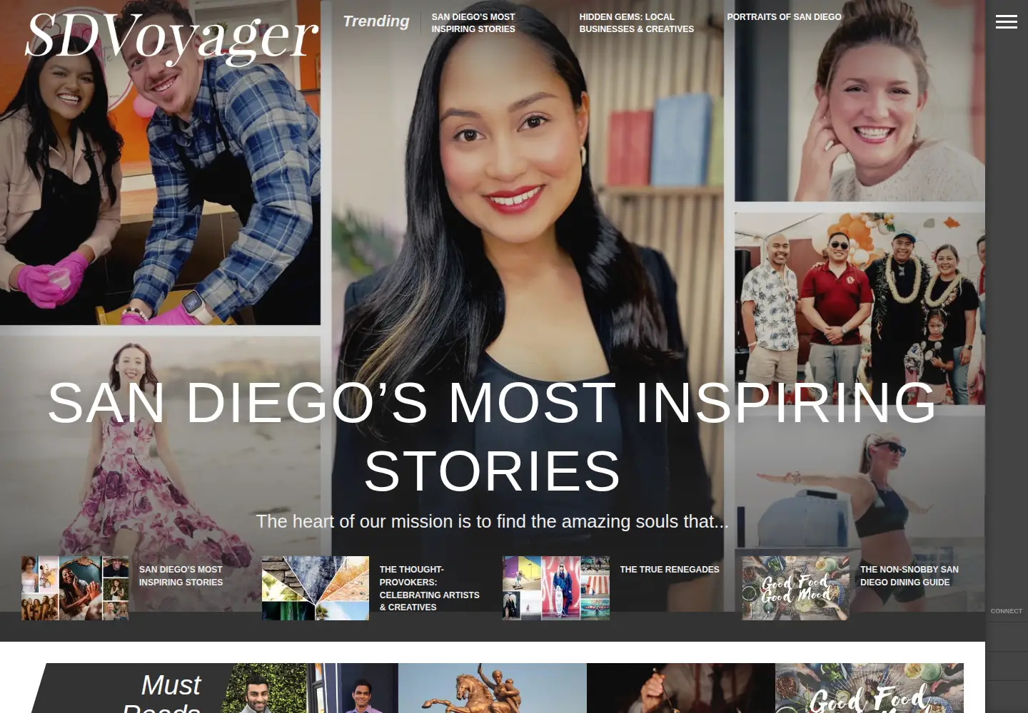 Screenshot of sdvoyager.com
