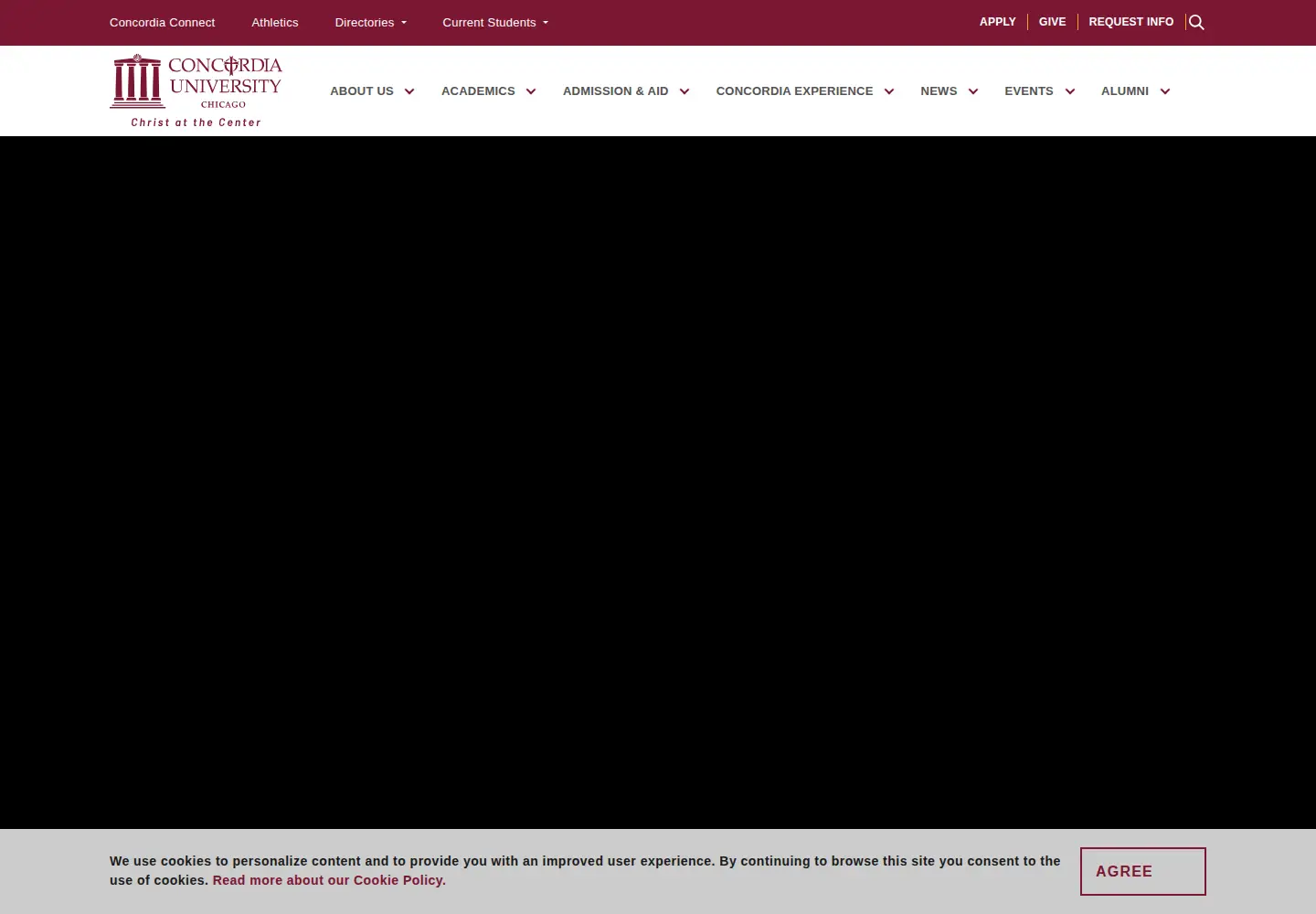 Screenshot of cuchicago.edu