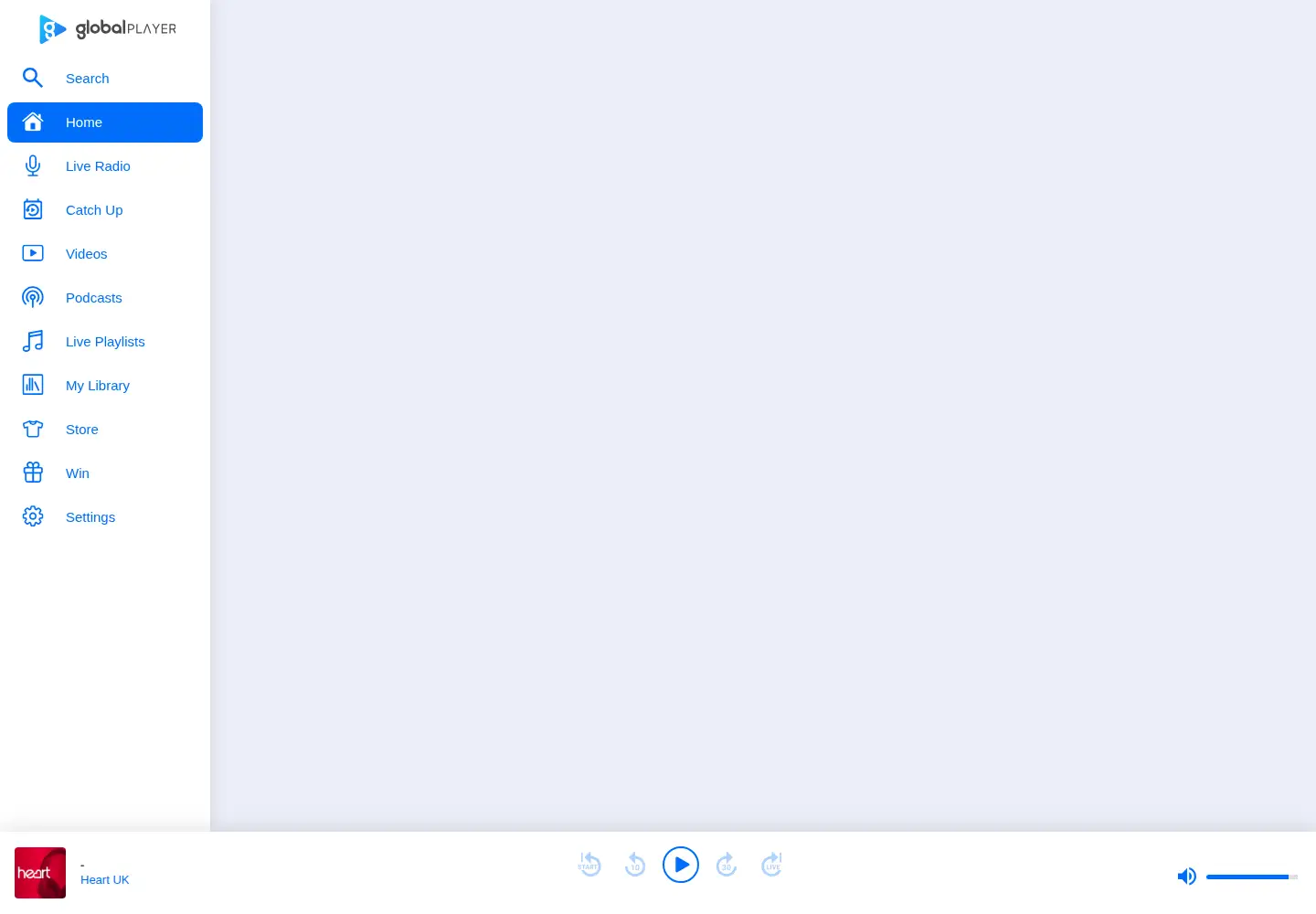 Screenshot of globalplayer.com