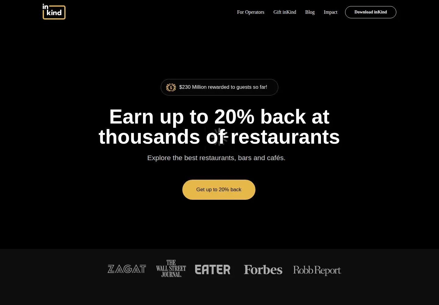 Screenshot of inkind.com