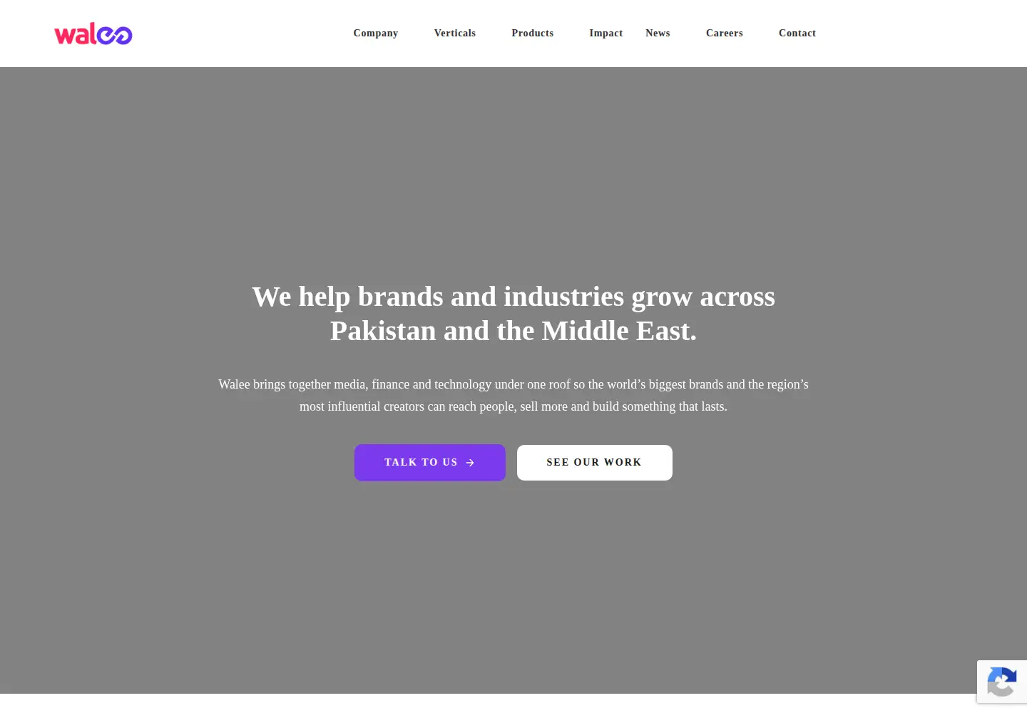 Screenshot of walee.pk