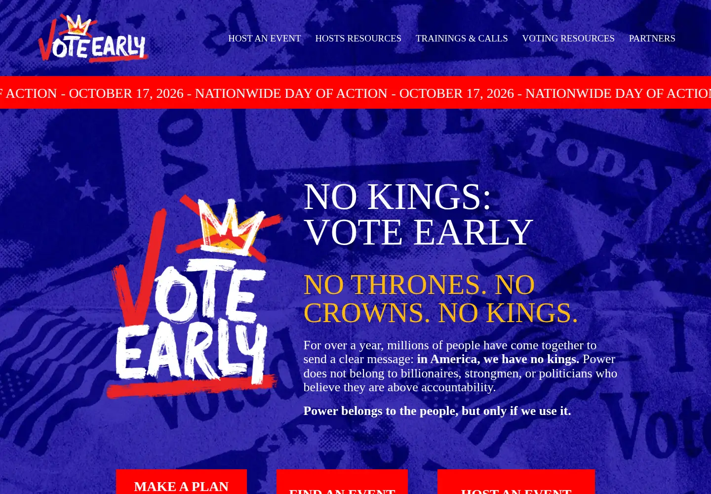 Screenshot of nokings.org