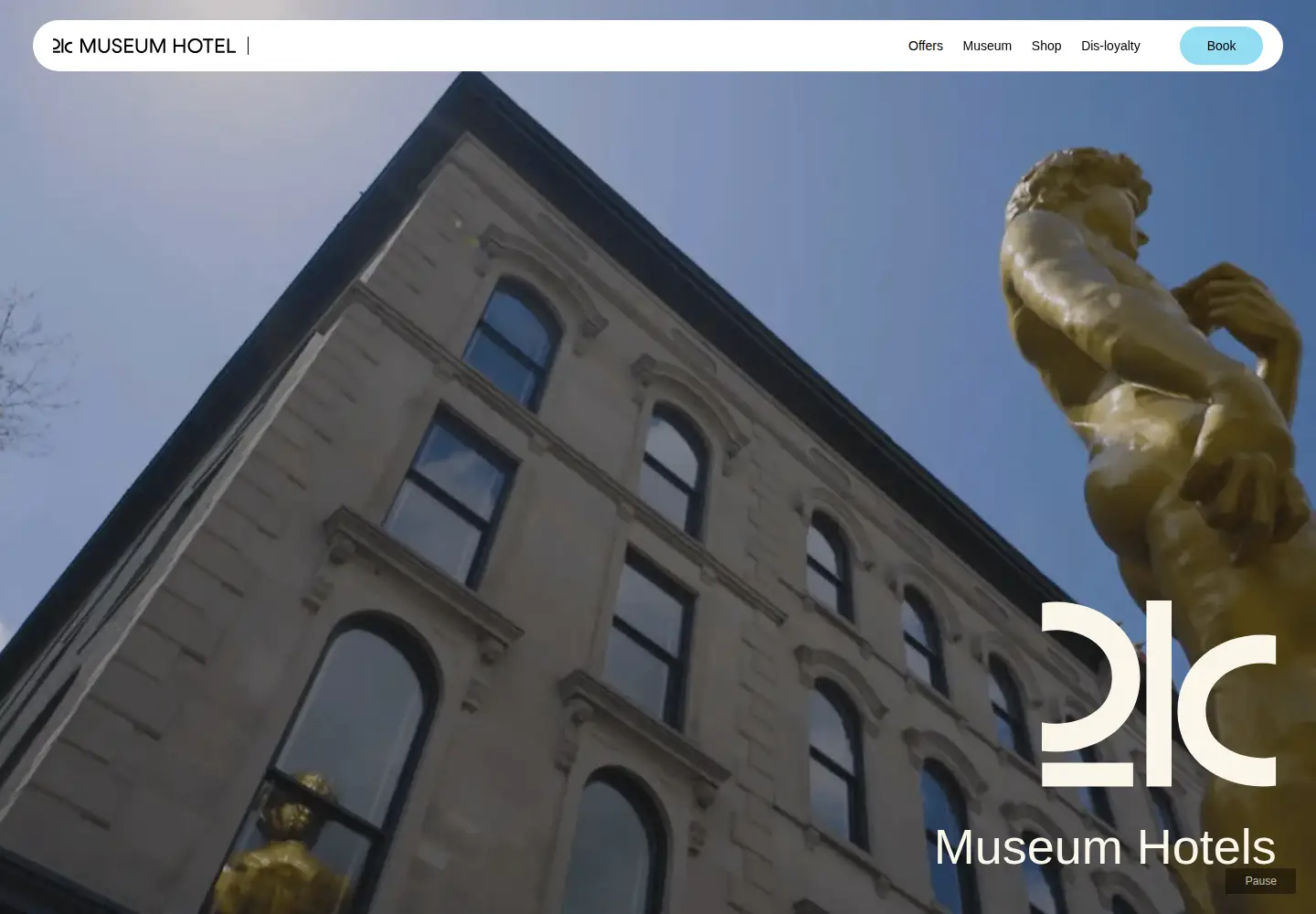 Screenshot of 21cmuseumhotels.com
