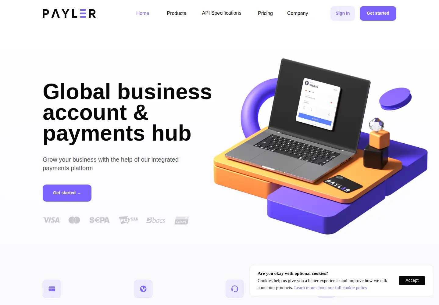 Screenshot of payler.com