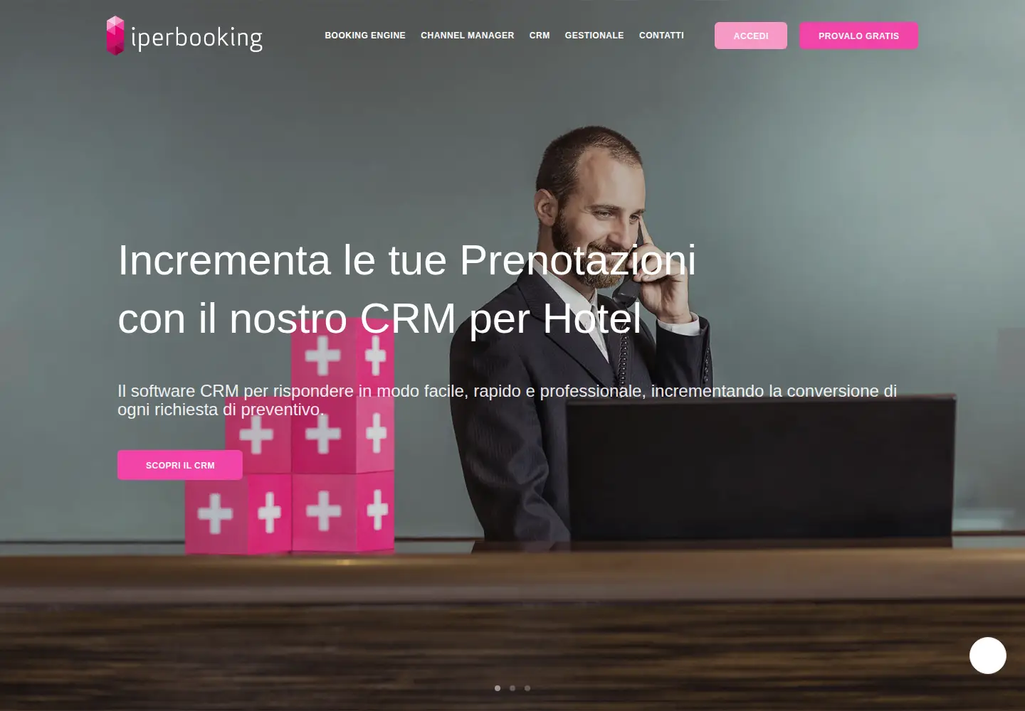 Screenshot of iperbooking.com
