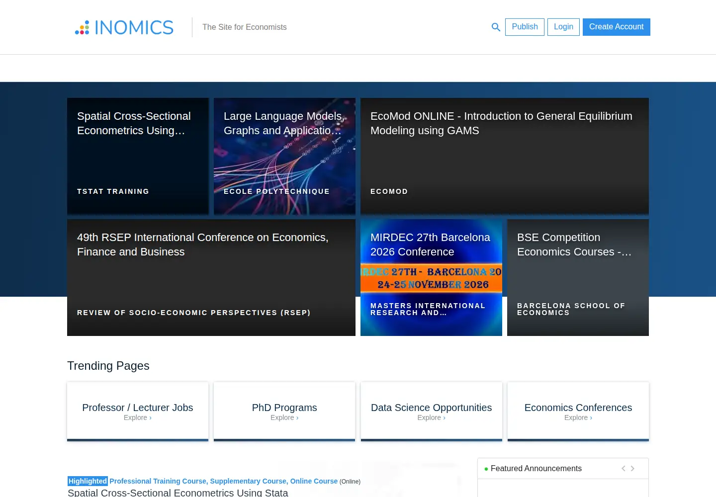 Screenshot of inomics.com