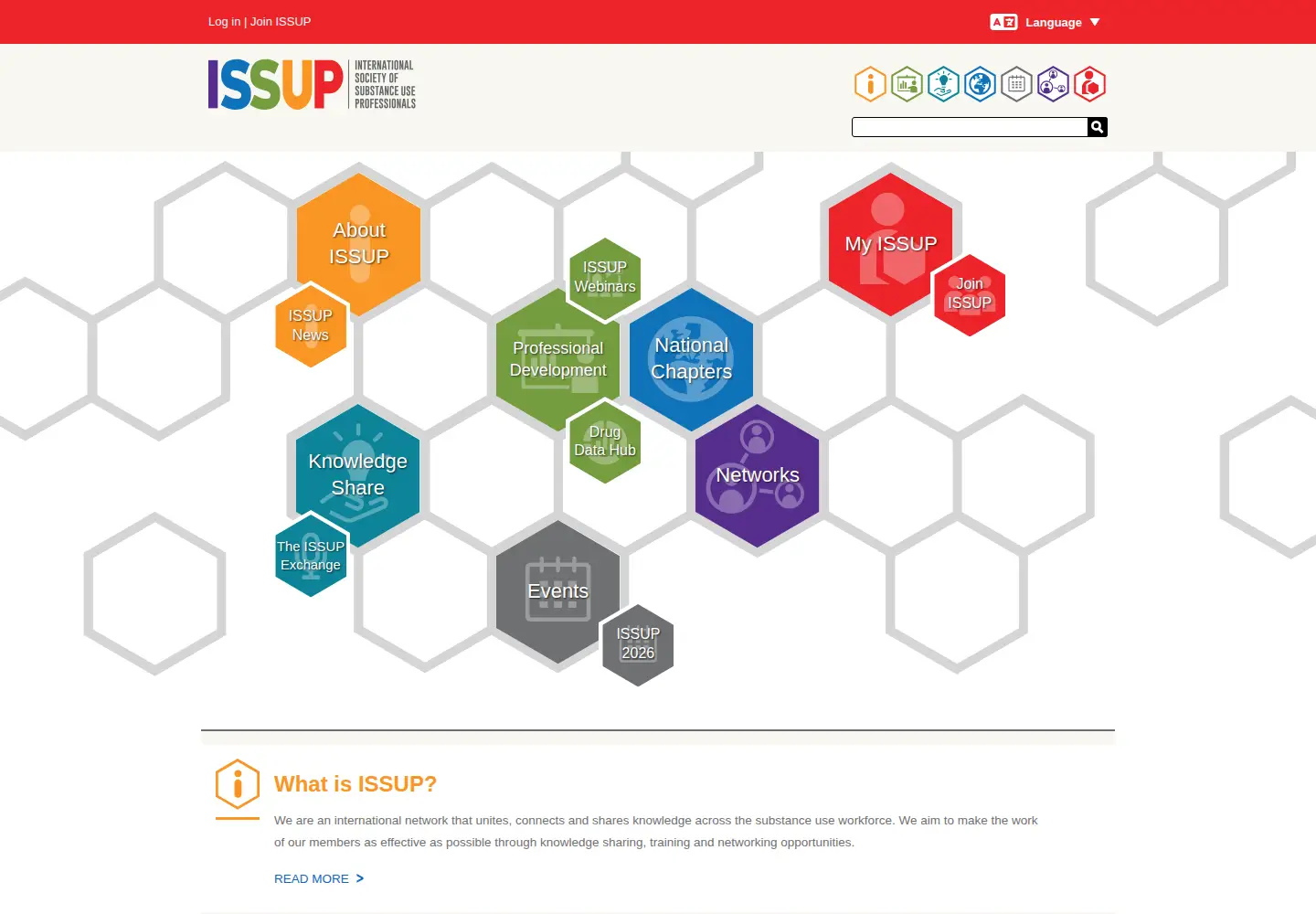 Screenshot of issup.net