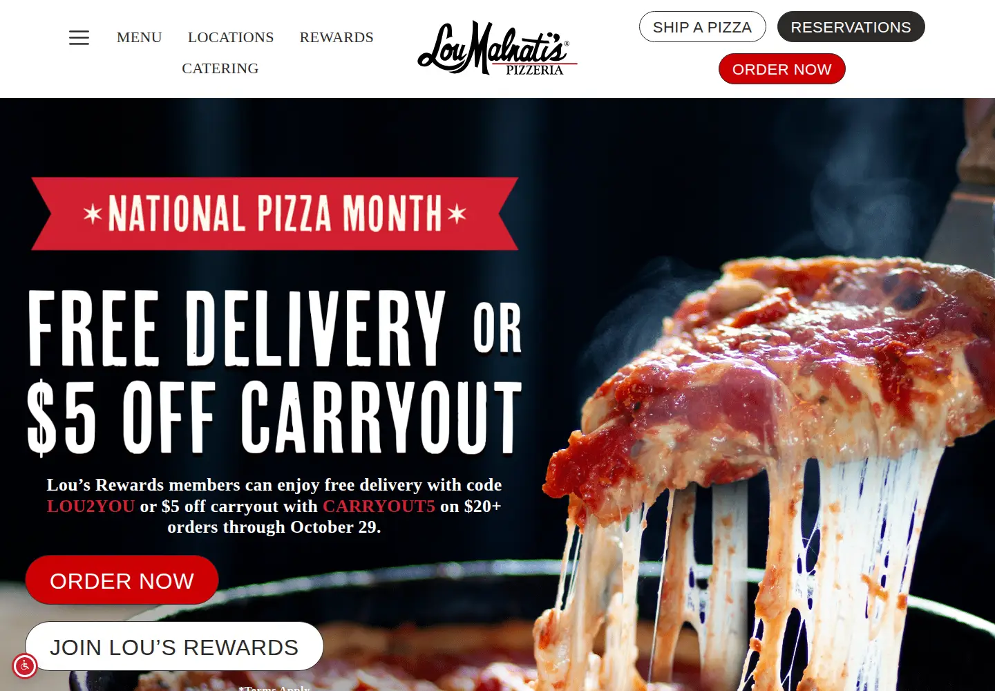 Screenshot of loumalnatis.com