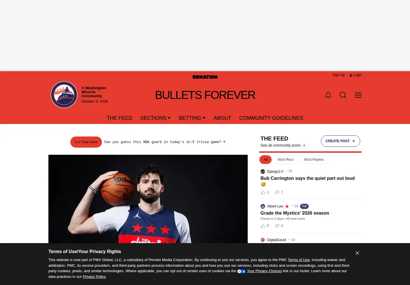 Screenshot of bulletsforever.com