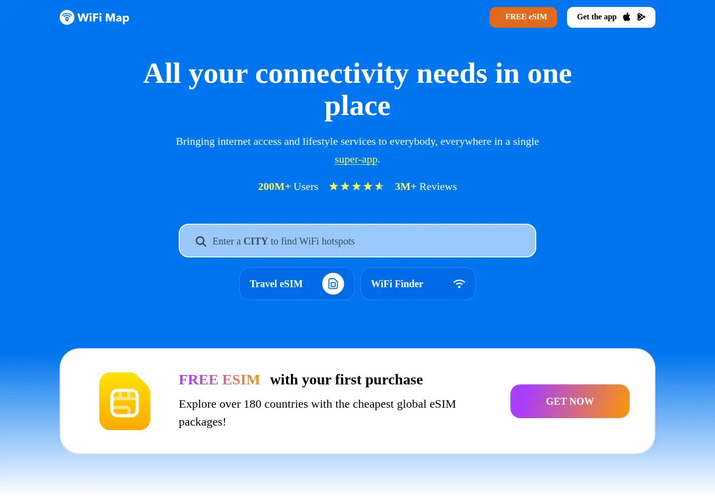 Screenshot of wifimap.io